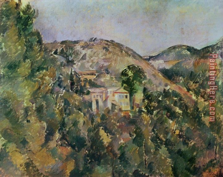 Paul Cezanne View of The Domaine Saint Joseph Late 1880s